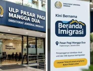 Foto: Masyarakat yang biasa mengurus keperluan keimigrasian di kawasan Pademangan, Jakarta Utara, perlu mengetahui adanya perubahan nama pada salah satu titik pelayanan.