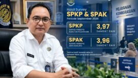 Foto :Kantor Wilayah Direktorat Jenderal Imigrasi DKI Jakarta mencatatkan hasil positif dalam penilaian kualitas pelayanan publik dan persepsi antikorupsi periode September 2026.