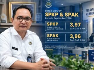Foto :Kantor Wilayah Direktorat Jenderal Imigrasi DKI Jakarta mencatatkan hasil positif dalam penilaian kualitas pelayanan publik dan persepsi antikorupsi periode September 2026.