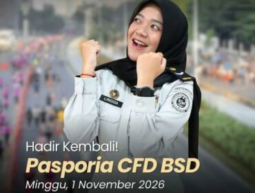 Foto:Masyarakat Tangerang dan sekitarnya kembali mendapat kesempatan untuk mengurus dokumen perjalanan tanpa harus menunggu hari kerja. Kantor Imigrasi Tangerang kembali menghadirkan program PASPORIA (Paspor Ceria) melalui layanan paspor simpatik di kawasan Car Free Day (CFD) BSD, Minggu (1/11/2026).

